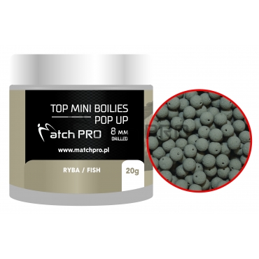 Match Pro Top Boilies Pop-up Fish 8mm